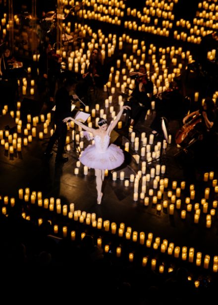 Волшебный свет Нового года. Lumisfera и 3000 свечей